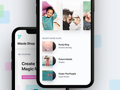 iOS App - Streaming Home Movies app apple ios iphone ui ux