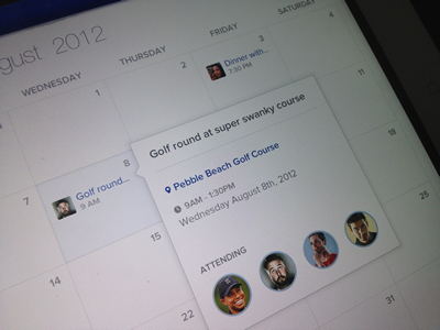 iPad Calendar app for "..." app calendar ios ipad