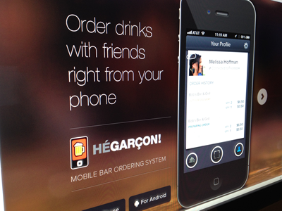 HeGarcon iPhone Landing Page