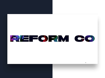 New Reform Collective Website is LIVE agency website ui ux webdeisgn website
