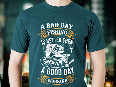 New Fishing T-Shirt Design