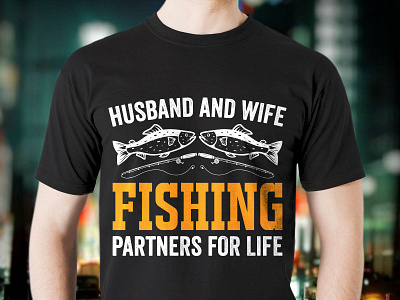 Fishing T Shirt Design.