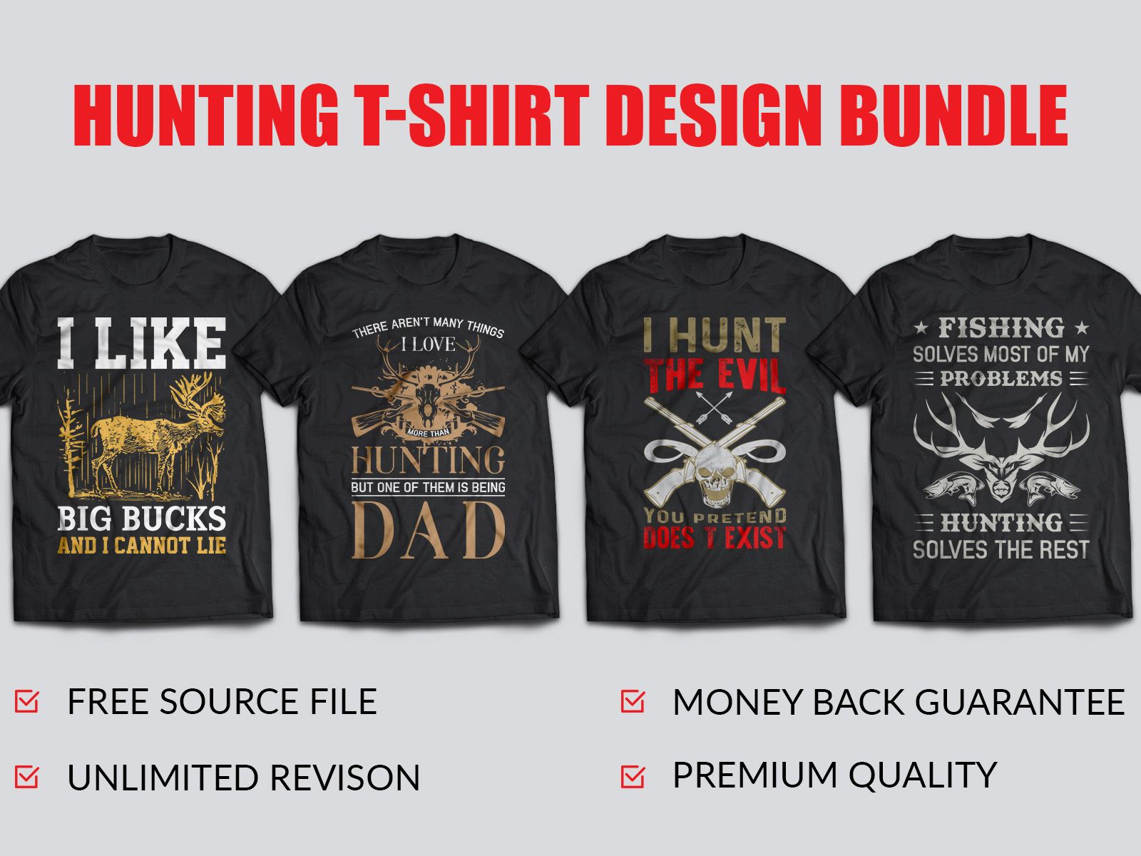 Hunting T-shirt, Hunting fishing T-shirt design. - Viralstyle