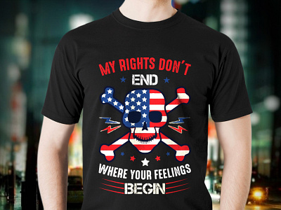 My Rights Don t End Where Your Feelings Begin T Shirt