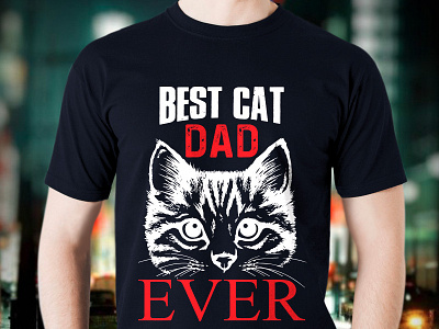Best Cat Dad Ever T Shirt amazon t shirts amazon t shirts design cat cat lovers cat shirt mens cat t shirt design cat tshirt tshirt tshirt art tshirt design tshirtlovers typography t shirt