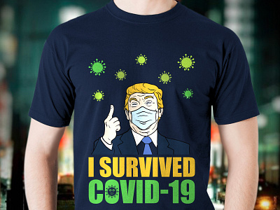 i survived covid-19 t shirt design amazon t shirts amazon t shirts design coronavirus covid 19 covid 19 t shirt design covid19 custom t shirt design graphic design tshirt tshirt art tshirt design typography t shirt