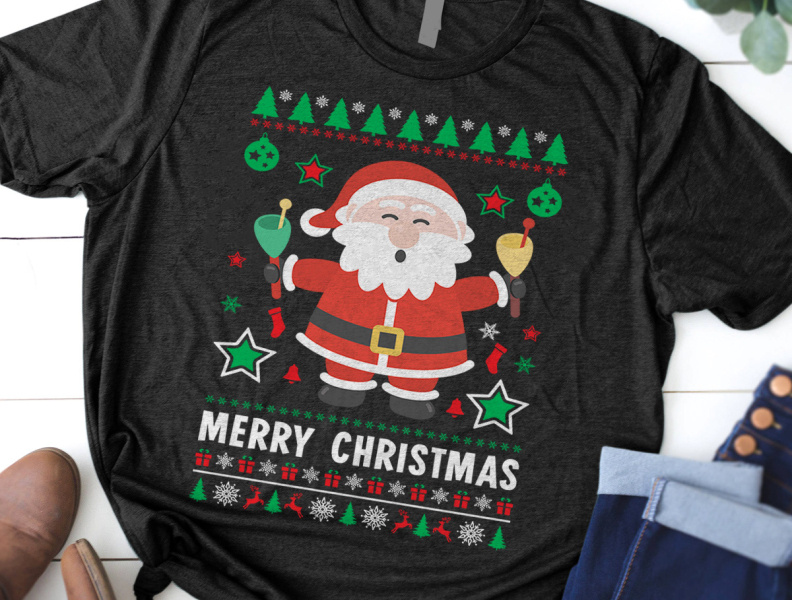 family christmas tee shirts