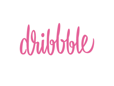 Dribbble Lettering bouncy dribbble lettering script upright