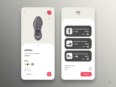 Sneaker app concept adidas app design flat jordan minimal mobile mobile app mobile ui sneaker ui ui design uiux ux