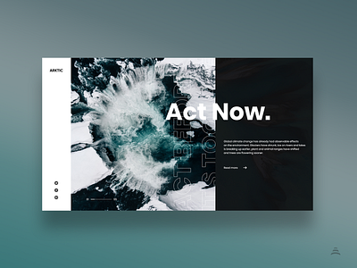 Act now. app design flat globalwarming minimal mobile ui ui design uiux ux