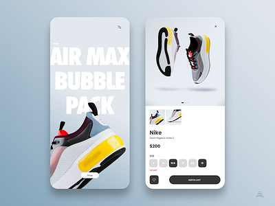 Nike App Redesign app design flat minimal mobile mobile app mobile ui nike redesign ui ui design uiux ux