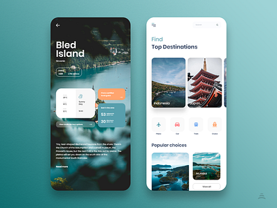 Find Top Destinations app app design mobile tourism travel travel app ui ui design