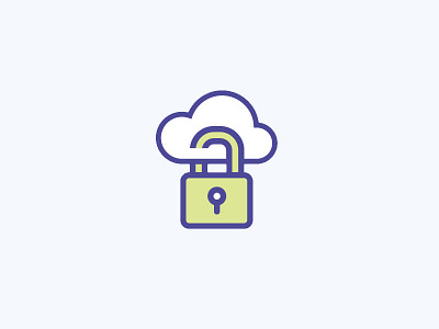 Cloud security icon cloud cloud hosting cloud servers firewall hacking hosting keyhole lock privacy private safety security server web security