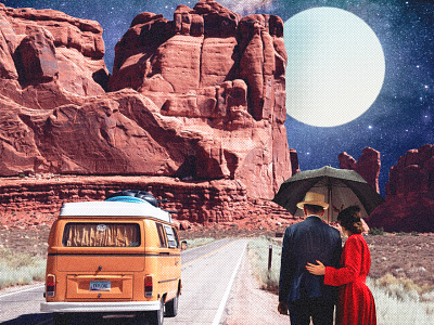 Going Places art director collage collage art collageart collection cover art cover design design digital art graphic design music music art playlist cover