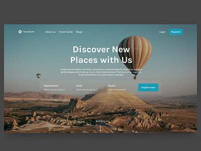 Web Design - Travel Agency