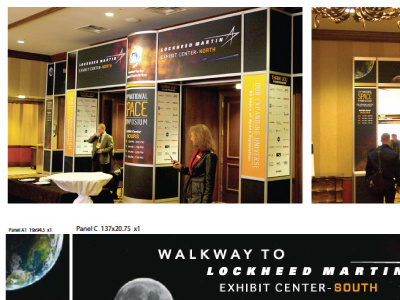 National Space Symposium Trade Show Graphics