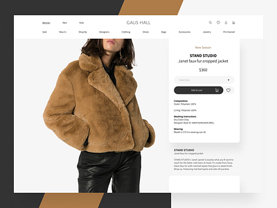 Clothe's Shop Web Page design ecommerce ecommerce shop shop ui uiux ux uxui web web design webdesig website website design