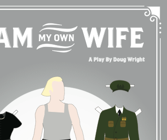 I Am My Own Wife Poster illustration poster
