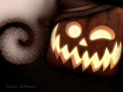 Spooky Facinate Halloween app debut gost halloween icon jack paint painting pumpkin spooky