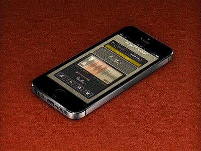 ToneBox™ app iphone music retro ringtone skeuomorphic ui