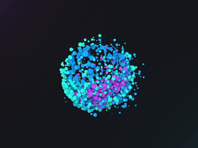 Loading Particle Effect particles-loading by u-disk on Dribbble