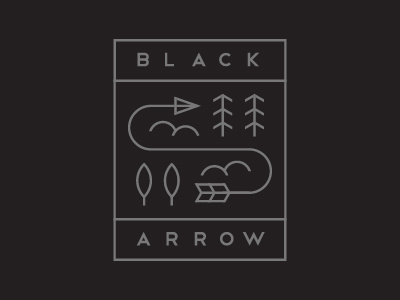 Black arrow