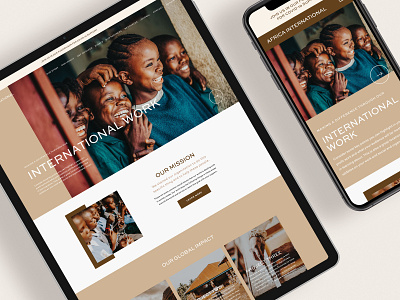 Nonprofit Showit Website Template