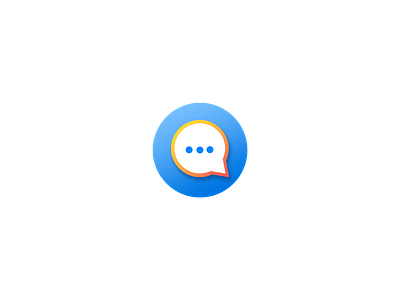 Just a Chat Icon branding design flat graphicdesign icon illustration logo logodesign ui vector