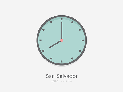Flat Clock clock flat icon simple vector