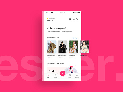 Dresser: The Wardrobe App Case Study design design app illustration interface mindmap planning research ui user flow ux visual