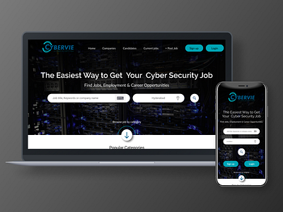 Cybervie Mockup Design