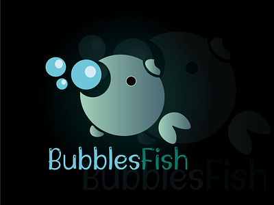 BubblesFish logo design