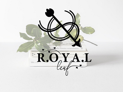 ROYAL LEAF LOGO DESIGN