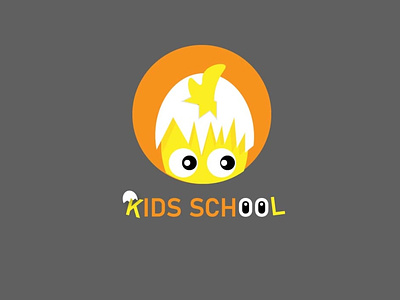 SCHOOL KIDS LOGO DESIGN-SPEED ART adobe illustrator branding design illustration kids school logo design logo speedart z arts