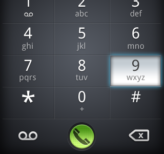 CLIQ Dialer android interface ui