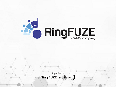 Logo Ring Fuze branding design logo vector