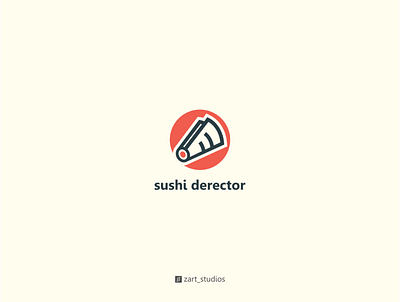 sushi director branding design designs illustration logo logodesign logodesignconcep simple simple design simple logo