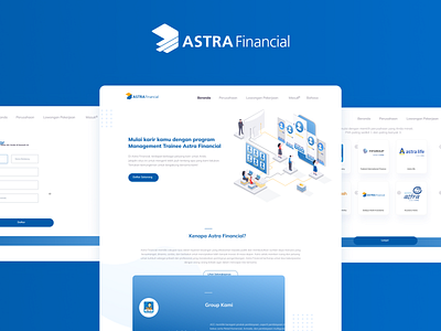 Astra Financial Career Web Design