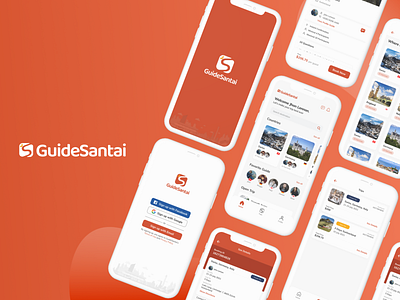 Guidesantai Switzerland Apps app branding design icon ui ux