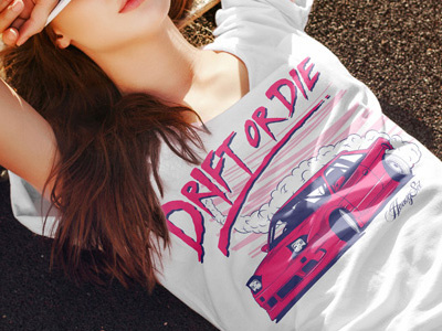 Drift or Die 200sx car drift drifting s13 t shirt vector