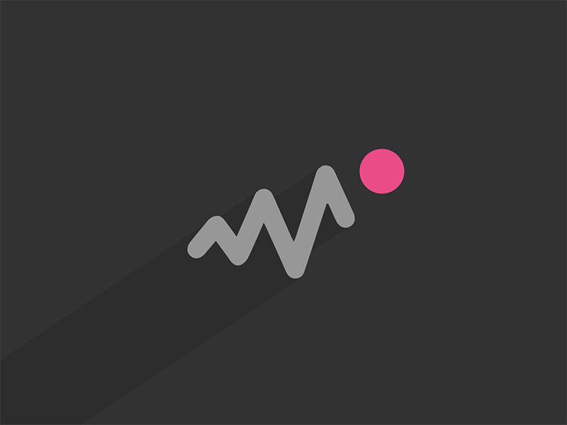 dribbble activity animation motion graphic dribbbling first animation after effects long shadow flat design