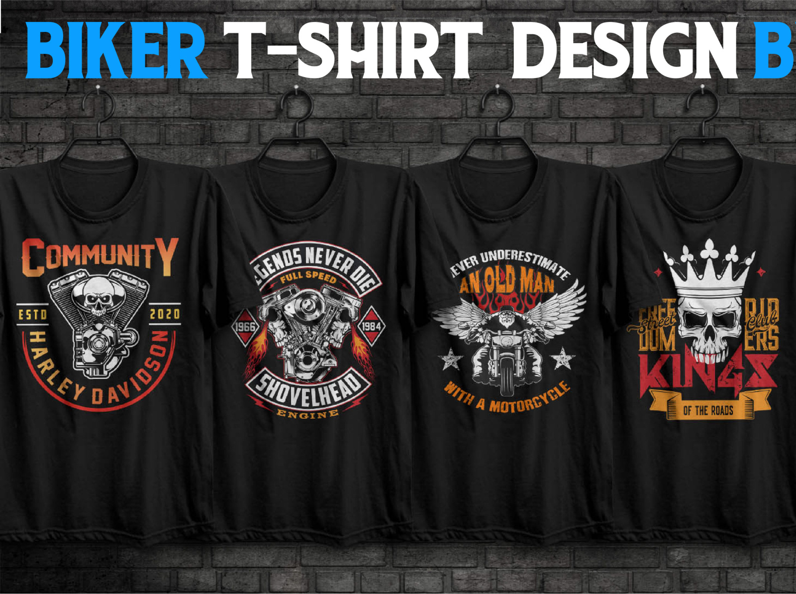 Harley Davidson t-shirt offers bundle