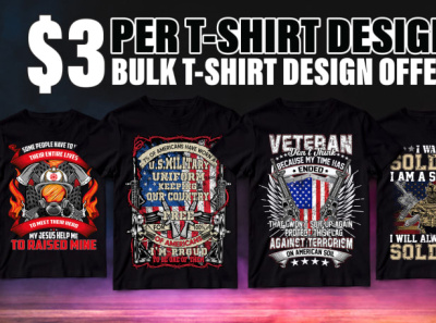Do bulk t shirt designs and unique trendy custom t shirt design army shirts womens design fiverr fiverrgigs illustration memorial day tshirt tshirt design typography us independence day veteran