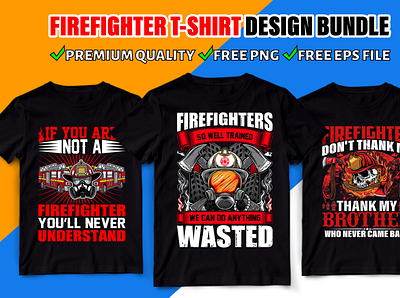 👨‍🚒 Firefighter T-shirt Design Bundle 1👨‍🚒 design fire fire fire man fire fire man firefighter firefighter tshirt design firefighting fireworks illustration tshirt tshirt design typography