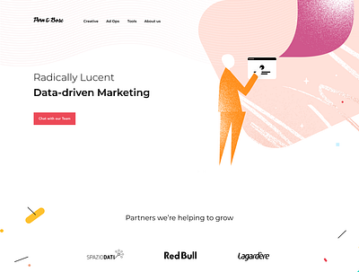 Data-driven Marketing-Redically Lucent app design