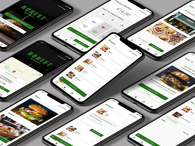 Honest Burger Concept App