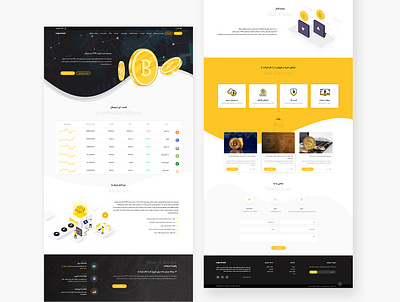 Crypto landing branding crypto wallet cryptocurrency design landing landing design landing page design minimal ui ui design uiux ux website design