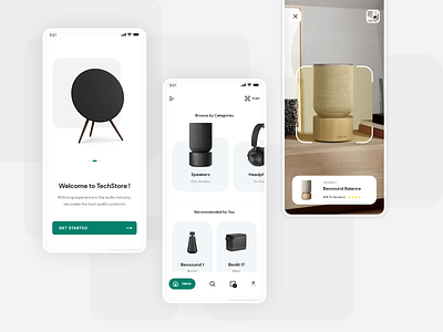 eCommerce shopping app design design ecommerce minimal shopping ui design uidesign uiux visual design web design