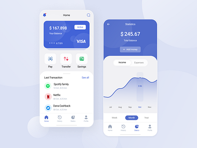 Finance app app design bank banking app finance app minimal savings app visual design wallet app