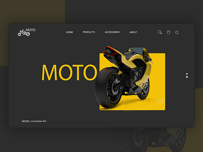 Motocyle Modern Shop Design